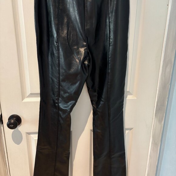 AFRM Black Faux Leather Pants - Picture 4 of 4